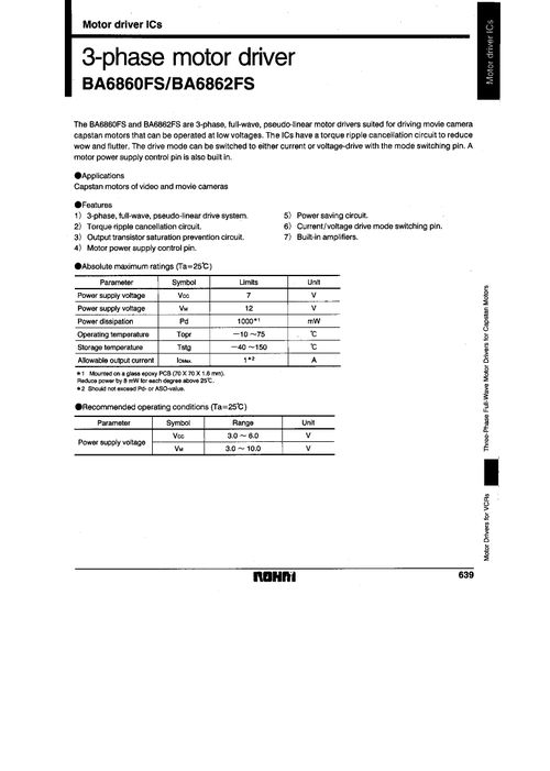 BA6862 IC型號解析 資料、經銷商與電子元器件生產概述